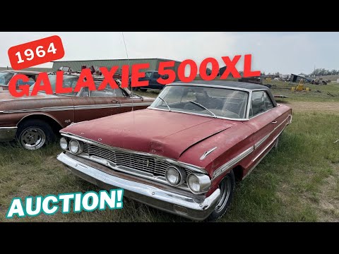 MONTANA AUCTION CAR #2! 1964 FORD GALAXIE 500XL PLUS A MINI TOUR OF FORT BENTON MONTANA!