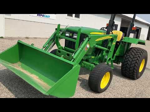 John Deere 5055D Tractor with Loader | Online Auction on Repocast.com