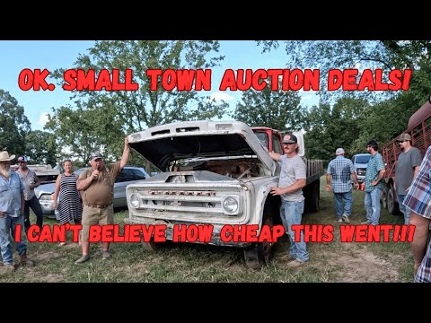 Leach Oklahoma Farm/Consignment Auction… Deal's everywhere!