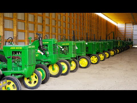 John Deere Antique Tractor Collection Selling in Leduc, Alberta | Ritchie Bros.