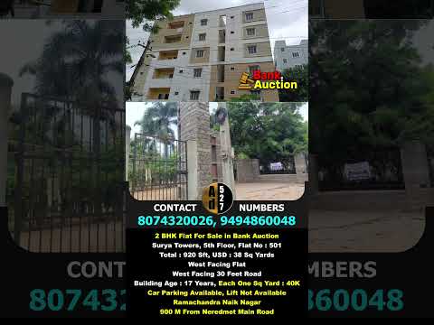 2 BHK Flat For Sale in Hyderabad #shorts