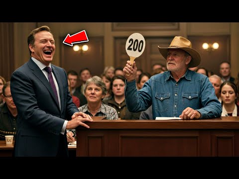 Billionaire Mocks an Old Farmer at Auction — Minutes Later, the Farmer Buys His Entire Estate…