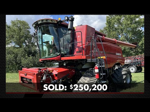 Farm Equipment Auction Results – October 8, 2025