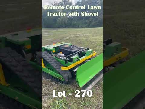 Auction Lot 270 – Remote Control Lawn Tractor